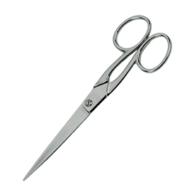 Forbici - lama in acciaio - impugnatura simmetrica - 24 cm - acciaio - lebez