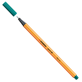 Fineliner point 88 - tratto 0,4mm - turchese - stabilo