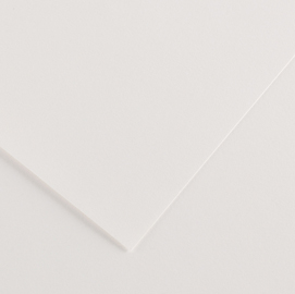 Foglio colorline - 70x100 cm - 220 gr - bianco - canson