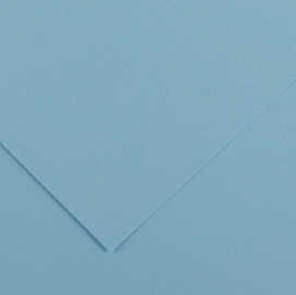 Foglio colorline - 70x100 cm - 220 gr - blu cielo - canson