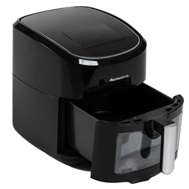 Friggitrice ad aria - 37,5 x 42,5 x 36 cm - nero - melchioni