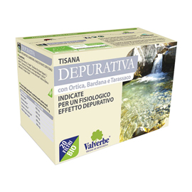 Filtri tisana depurativa - valverbe - conf. 20 pezzi