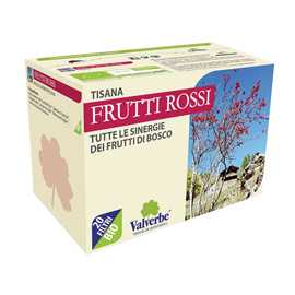 Filtri tisana frutti rossi - valverbe - conf. 20 pezzi