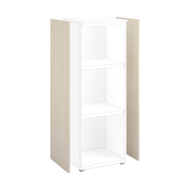 Fianchi finitori filing - per armadi - 41,6 x 128 cm - rovere - linekit