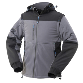 Giubbotto softshell siberia - taglia xxl - grigio - rossini