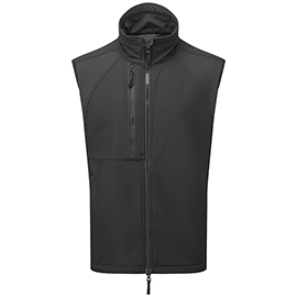 Gilet eco softshell - taglia m - nero - portwest