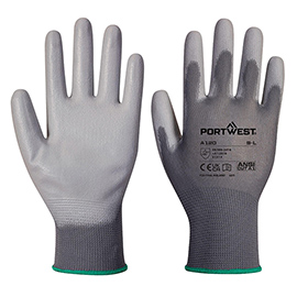 Guanti a120 - palmo in pu - xl - grigio - portwest
