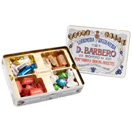 Gran misto - in scatola metallo - gusti assortiti - 240 gr - barbero