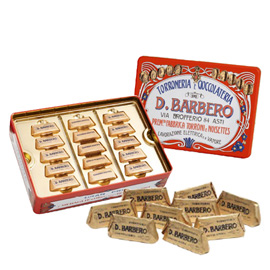 Gianduiotti - in scatola di metallo - gusto classico - 115 gr - barbero