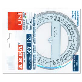 Goniometro uni - 360gradi - 12cm - arda