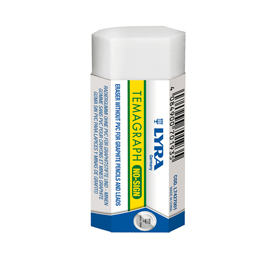 Gomma temagraph no sign - 70x30x12mm - maxi gomma esagonale - lyra