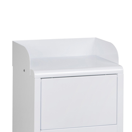 Guida ferma-vassoi per mini mec - in metallo - 40,5x26,8x11,5 cm - bianco - medial international