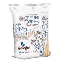 Grissini torinesi - grissinbon - multipack 480 gr (40x12 gr)