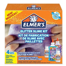 Glitter slime kit elmer's