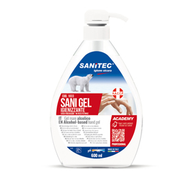 Gel igienizzante mani - 600 ml - sanitec
