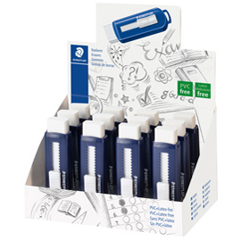 Gomma a scorrimento eraser - involucro blu - staedtler