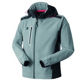Giubbotto softshell smarty - taglia m - grigio - rossini