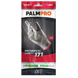 Guanti mechanical safety palmpro 171 - taglia xxl - grigio - icoguanti