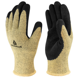 Guanti da lavoro vv914arc flash - taglia 08 - giallo/nero - deltaplus