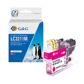 Gg - cartuccia ink compatibile per brother dcp-j772dw/j774dwmfc-j890dw - magenta