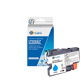 Gg - cartuccia ink compatibile per brother dcp-j1100dwmfc-j1300dw - ciano