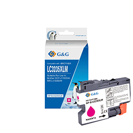 Gg - cartuccia ink compatibile per brother dcp-j1100dwmfc-j1300dw - magenta