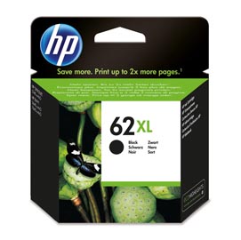 Hp - cartuccia ink -  62xl - nero - c2p05ae - 600 pag