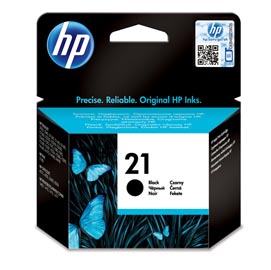 Hp - cartuccia ink - 21 - nero - c9351ae - 190 pag