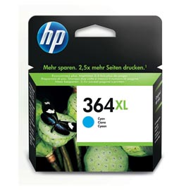 Hp - cartuccia ink - 364xl - ciano - cb323ee - 750 pag