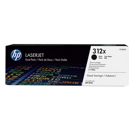 Hp - confezione 2 toner - nero - cf380xd - 4.400 pag cad