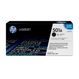 Hp - toner - 501a - nero - q6470a - 6.000 pag