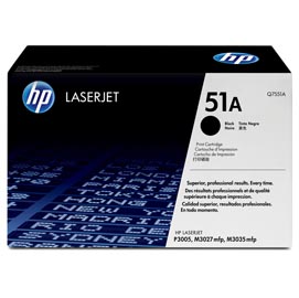 Hp - toner - 51a - nero - q7551a - 6.500 pag