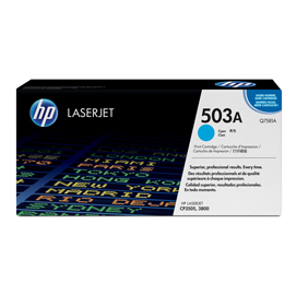 Hp - toner - 503a - ciano - q7581a - 6.000 pag