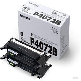 Hp/samsung - scatola 2 toner - nero - cltp4072b/els - 1.500 pag cad