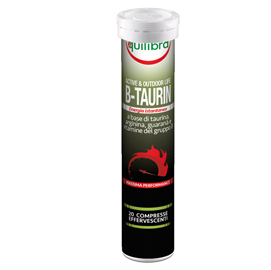 Integratore b-taurin - 20 compresse (85 gr cad.) - equilibra