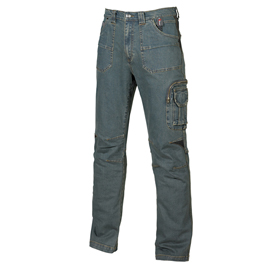 Jeans da lavoro traffic - taglia 56 - blue jeans - u-power