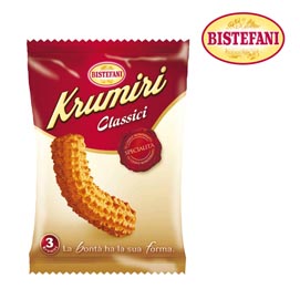 Krumiri classici - bistefani - monoporzione con 3 biscotti da 27 gr