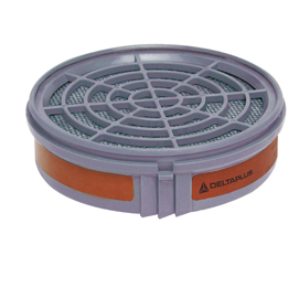 Kit 2 filtri a2 per semimaschera m6400 - delta plus