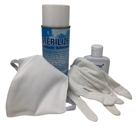 Kit ufficio igienizzante - per postazione lavoro - melchioni