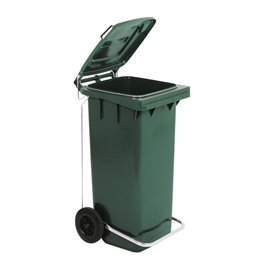 Kit pedale + anello per bidone carrellato 120 l - mobilplastic