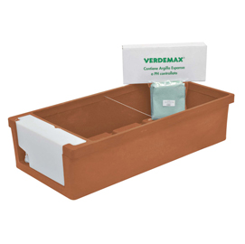Kit orto urbano - 115 x 58 x28 cm - terracotta - verdemax