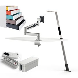 Kit smart working flex argento - durable