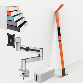 Kit smart working flex arancione - durable