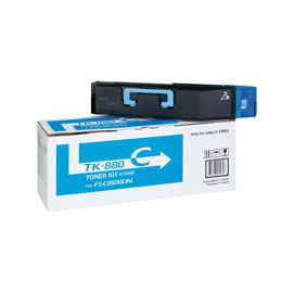 Kyocera/mita - toner - ciano - tk-880c - 1t02kacnl0 - 18.000 pag