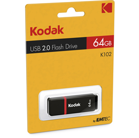 Kodak - memoria usb 2.0 - ekkmmd16gk102 - 64gb