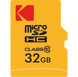 Kodak - micro sdhc class 10 extra - ekmsdm32ghc10ck - 32gb