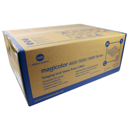 Konica minolta - conf. 3 unità immagini - c/m/y - a0310nh - 30.000 pag