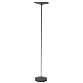 Lampada da terra ledslim - 30w - nero - alba