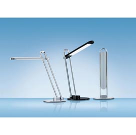 Lampada da tavolo firenze - a led - 6w - silver - hansa