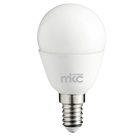 Lampada - led - minisfera - 5,5w - e14 - 6000k - luce bianca fredda - mkc